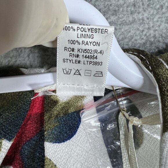 Luxxel NWT S Floral Ruffled 2 Piece Crop Top High Waist Short Set Marilyn Monroe - Picture 14 of 16